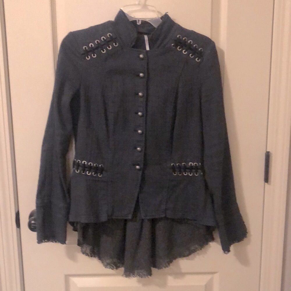 Free People military jacket